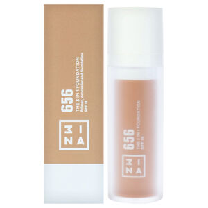 The 3-In-1 Foundation SPF 15 - 656 Dark gold by 3INA Women - 1.01 oz Foundation